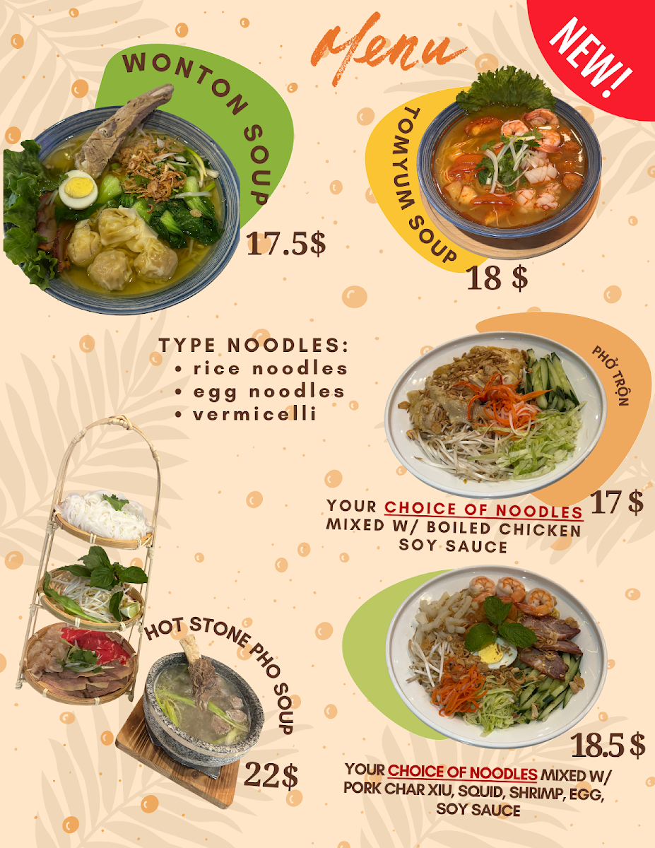 Menu Taste Of Vietnam Restaurant-5